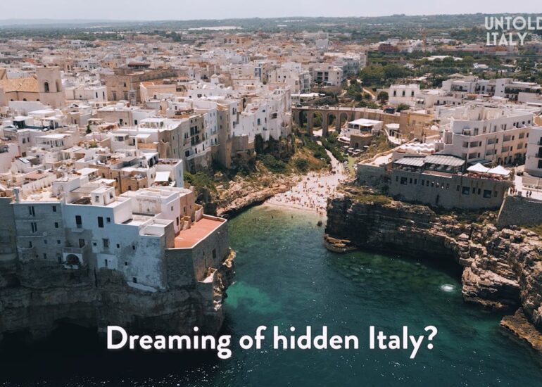 Untold Italy promotional ad and welcome video
